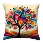 Abstract design tree pillow (2)