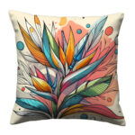 Abstract line art pillow (3)