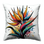 Abstract line colorful throw pillow (1)