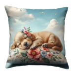 Adorable puppy sleeping pillow (4)
