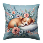 Adorable puppy sleeping pillow (4)