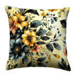 Beautiful floral colorful pillow (2)