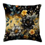 Beautiful floral colorful pillow (2)