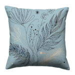 Botanical boho colorful throw pillow (1)