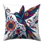 Colorful hand drawn Hummingbird (3)
