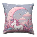 Cute Cartoon pink unicorn (3)