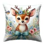 Cute baby deer pillow (2)