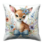 Cute baby deer pillow (2)