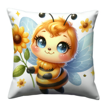 Cute Baby Honey Bee Pillow