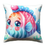 Cute fish throw pillow (2)