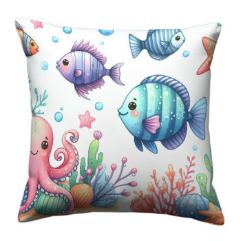 Cute Fish Throw Pillow