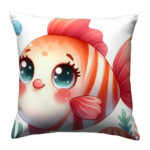 Cute fish throw pillow (2)
