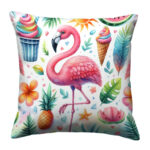 Cute flamingo with pillow (3)