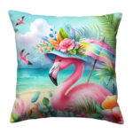 Cute flamingo with pillow (3)