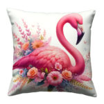 Cute pink flamingo pillow (4)