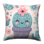 Cute succulent cactus pillow (2)