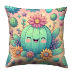Cute succulent cactus pillow (2)