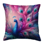 Designer Peacock pillow (4)