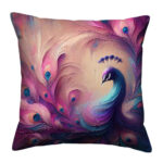Designer Peacock pillow (4)