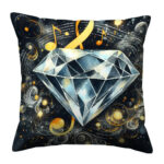 Diamond Music Note pillow (4)
