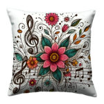 Doodle melody art pillow (2)