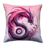 Dragon colorful throw pillow (4)