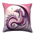 Dragon colorful throw pillow (4)