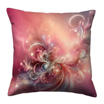 Fairy Tale Colorful Throw Pillow