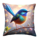 FairyWren colorful throw pillow (4)