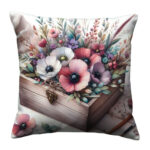 Flowers wooden box pillow (3)