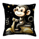 Monkey riding pillow (6)