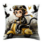 Monkey riding pillow (6)