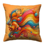 Rainbow liquid paint pillow (3)