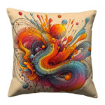 Rainbow liquid paint pillow (3)