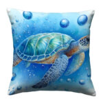 Sea turtle floats pillow (4)