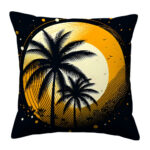 Summer tropical palm pillow (1)