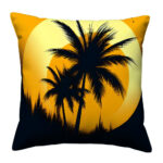 Summer tropical palm pillow (1)
