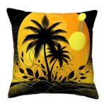 Summer tropical palm pillow (1)