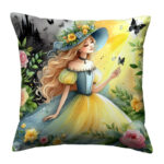 Summertime princess colorful throw pillow (4)