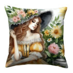 Summertime princess colorful throw pillow (4)