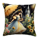 Summertime princess colorful throw pillow (4)