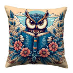 Toucan birds colorful throw pillow (3)